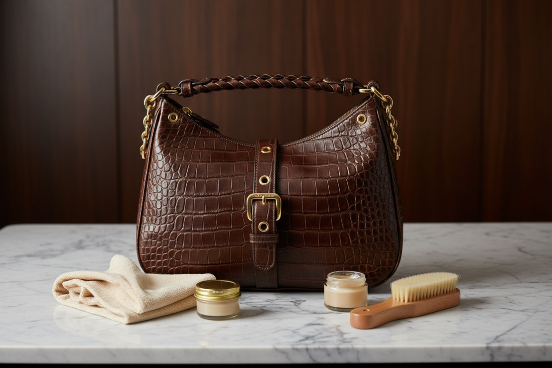 How to Clean and Maintain Your Carlos Falchi Croc Hobo Bag for Lasting Luxury and Timeless Elegance