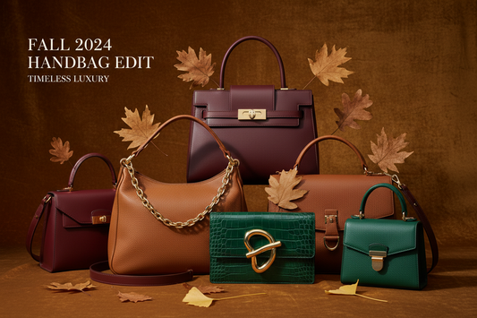 Luxury Handbag Trends Fall 2024: Timeless Elegance Meets Artisanal Craftsmanship