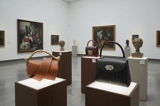 Luxury Handbags Inspired by Art: Sculptural Silhouettes and Timeless Elegance in Artisan Craftsmanship
