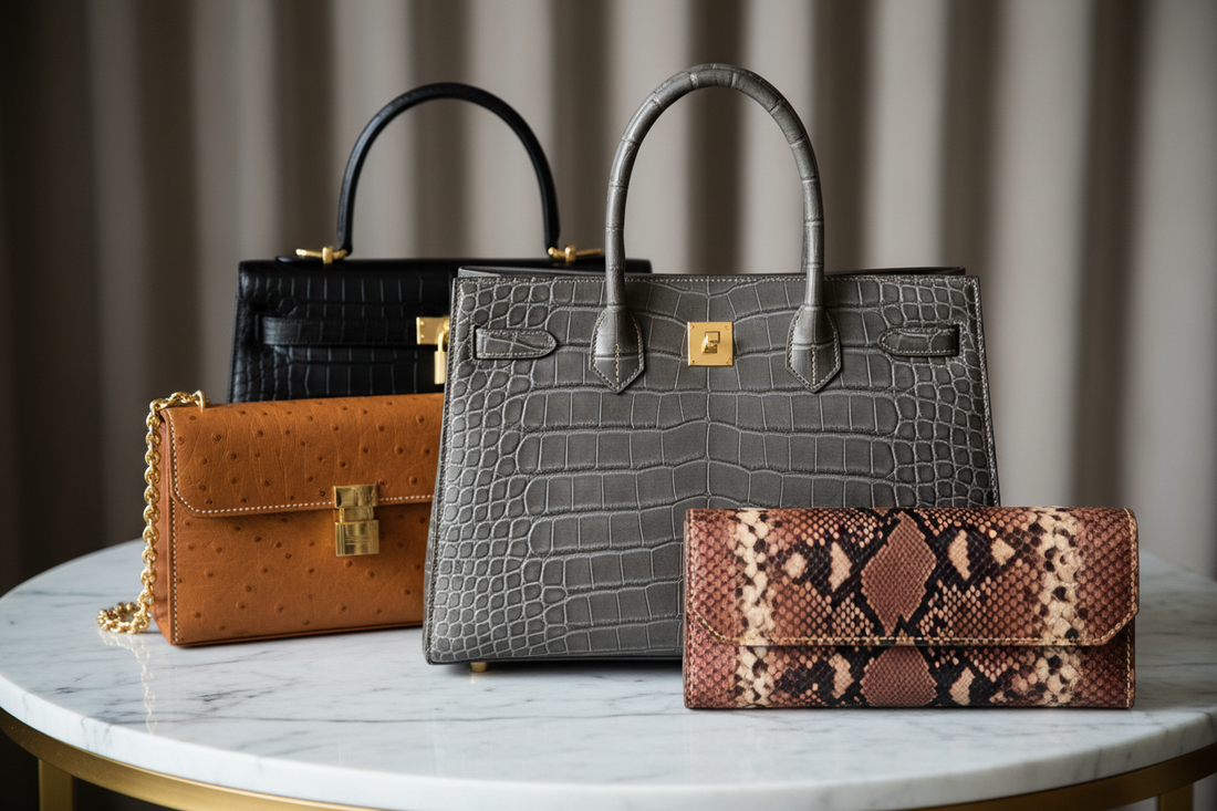 Top Luxury Handbags Crafted with Exotic Leather: Timeless Elegance and Artisanal Mastery