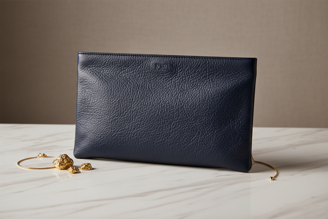 Where to Buy Authentic Carlos Falchi Crinkle Navy Lambskin Clutch: A Guide to Timeless Luxury and Artisanal Craftsmanship