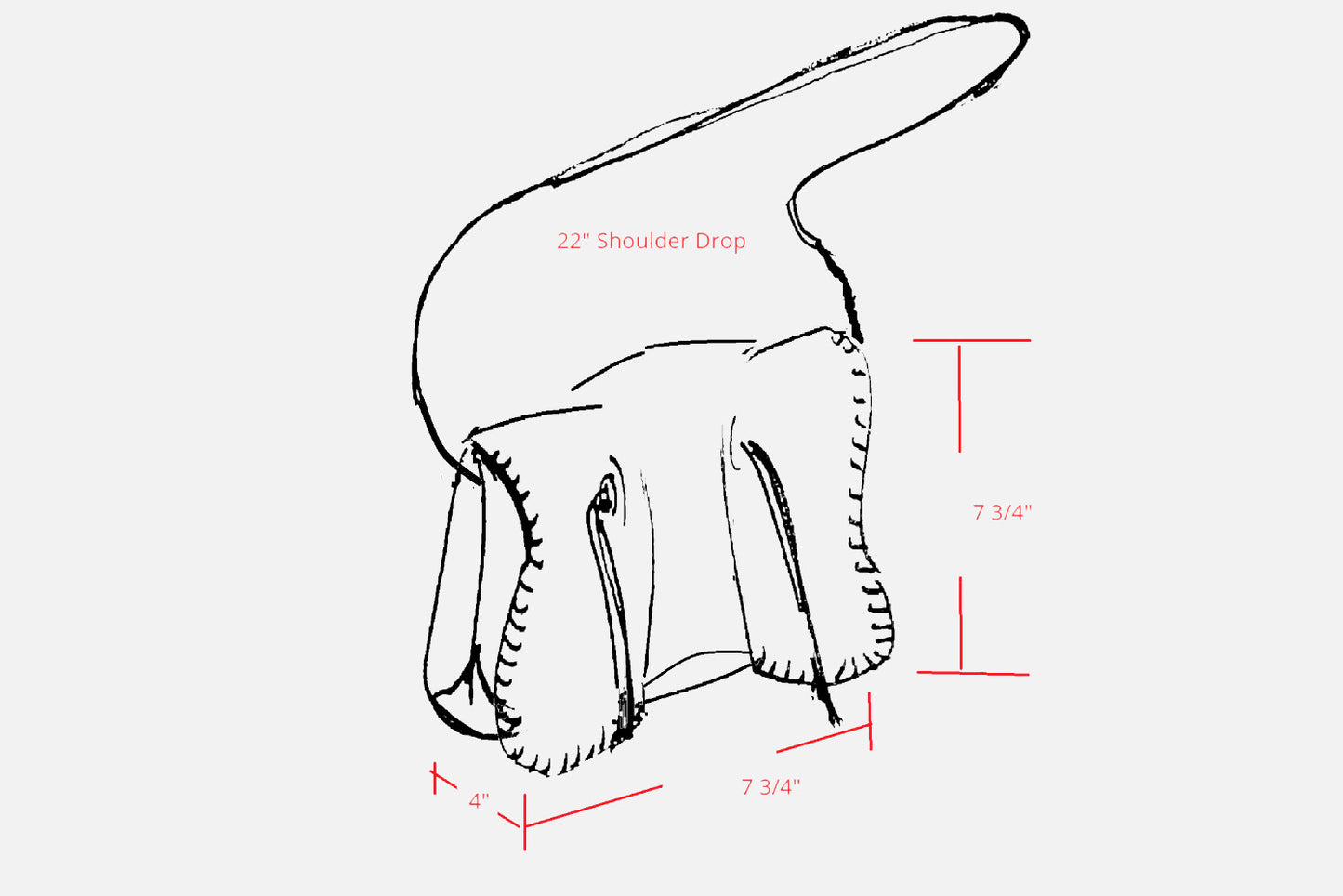 Close-up of the Butterfly Bag’s textured leather surface with intricate stitching and vibrant yellow floral accents detail