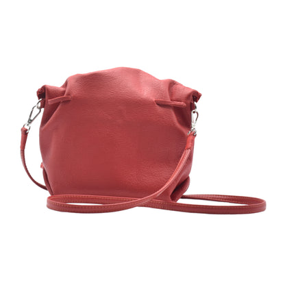 Close-up of the Butterfly Bag’s textured lavender leather surface with visible stitching and a silver zipper detail.