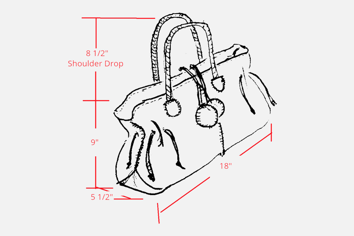 Close-up of the Signature Satchel's textured faux leather surface with subtle stitching along the zipper edge, showcasing