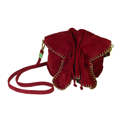 Medium Butterfly Suede Bag