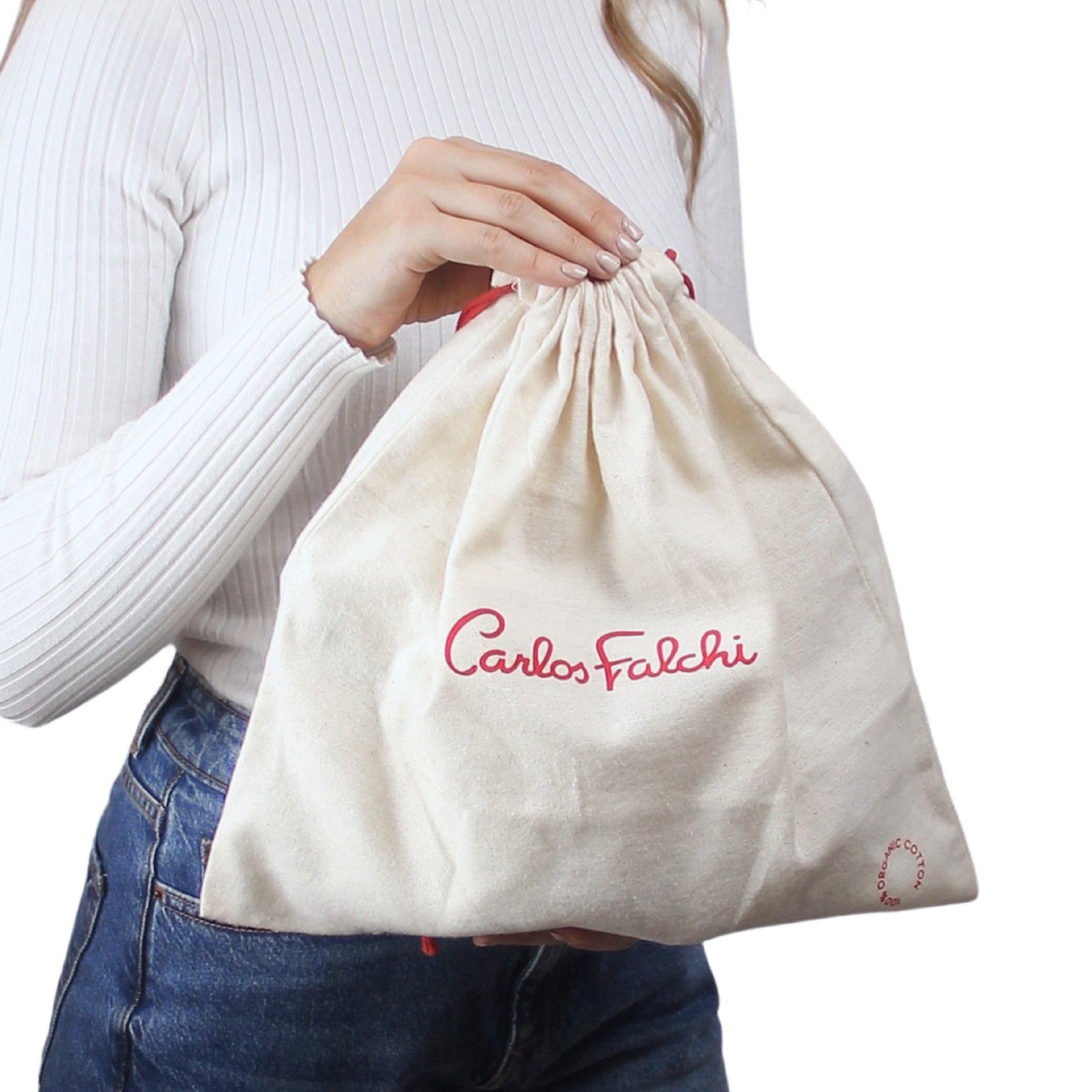 Close-up of the Butterfly Bag Lambskin's textured leather surface showcasing delicate grain details from a bottom corner