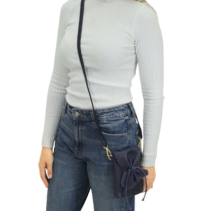 Cell Phone Butterfly Bag Lambskin
