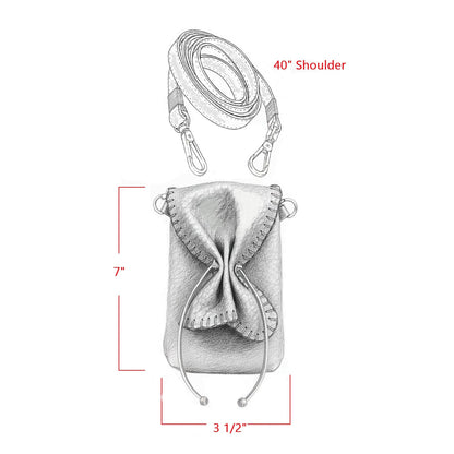 Cell Phone Butterfly Bag Lambskin