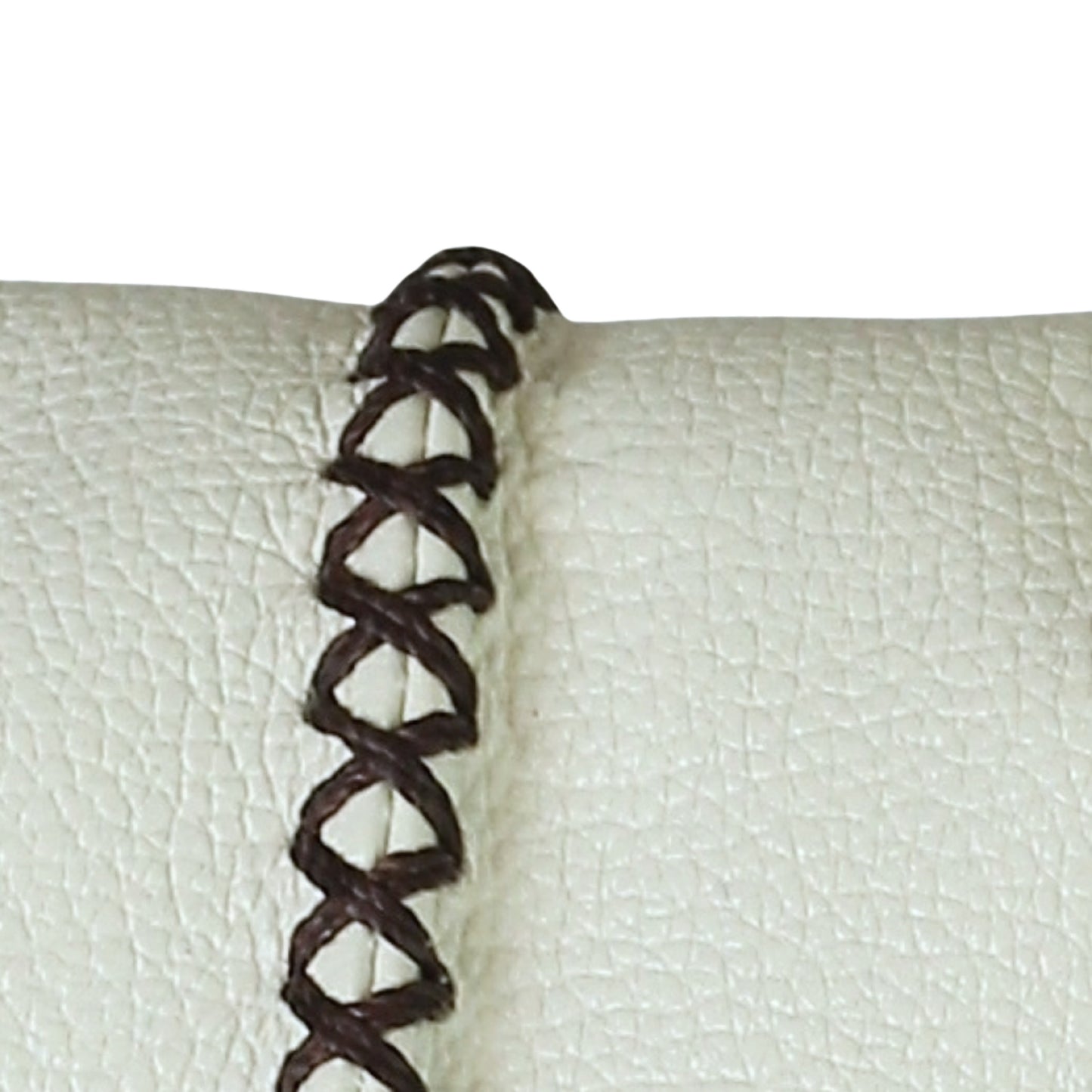 Close-up of the large silver-toned fringe crossbody's textured metal chain detail hanging from the clasp at a slight angle