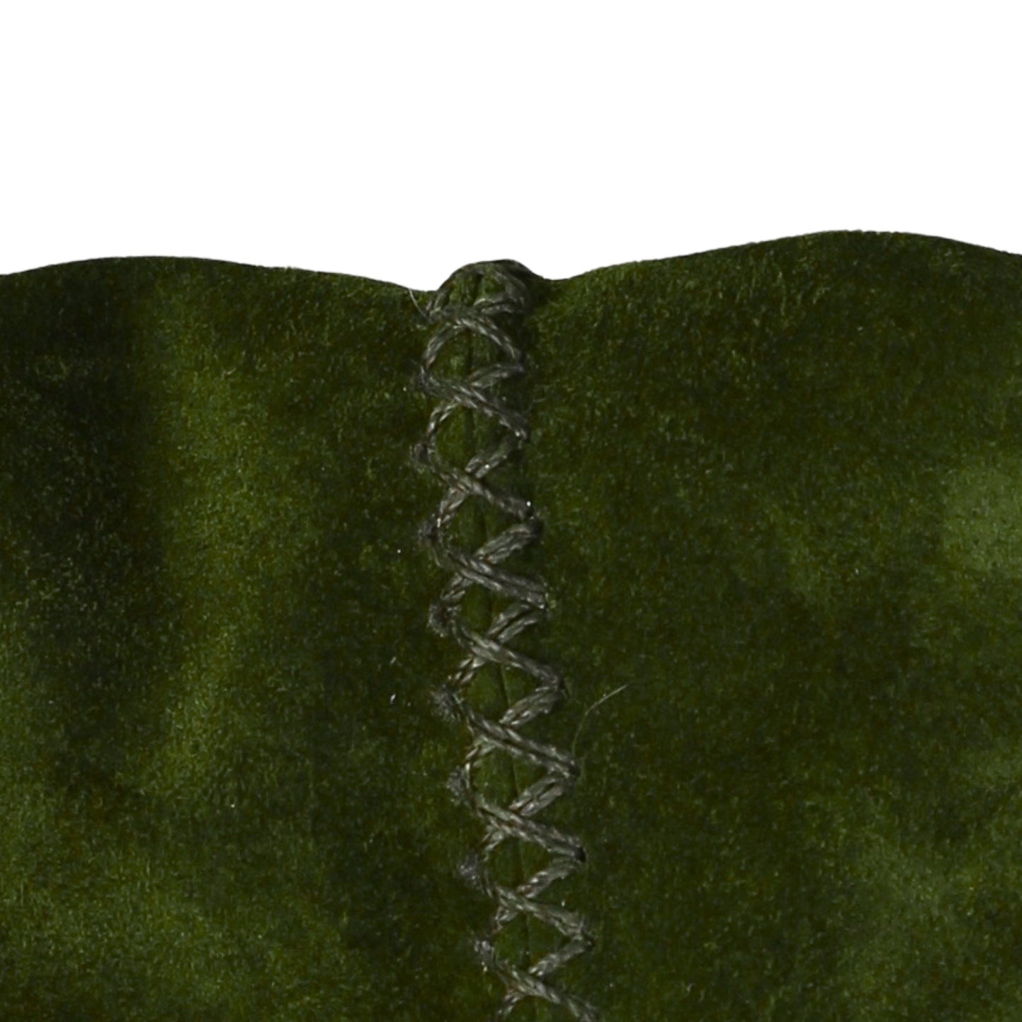 Close-up of the Fringe Crossbody Messenger's silver-toned chain strap with detailed textured links and lobster clasp closure.