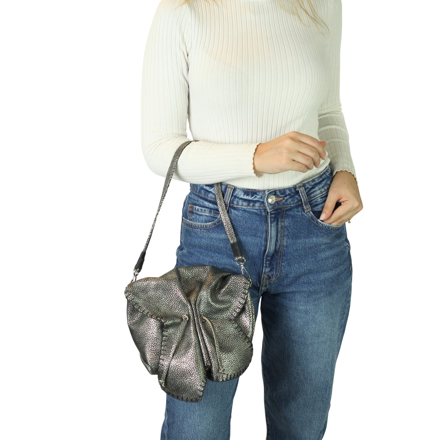 Butterfly Leather Bag