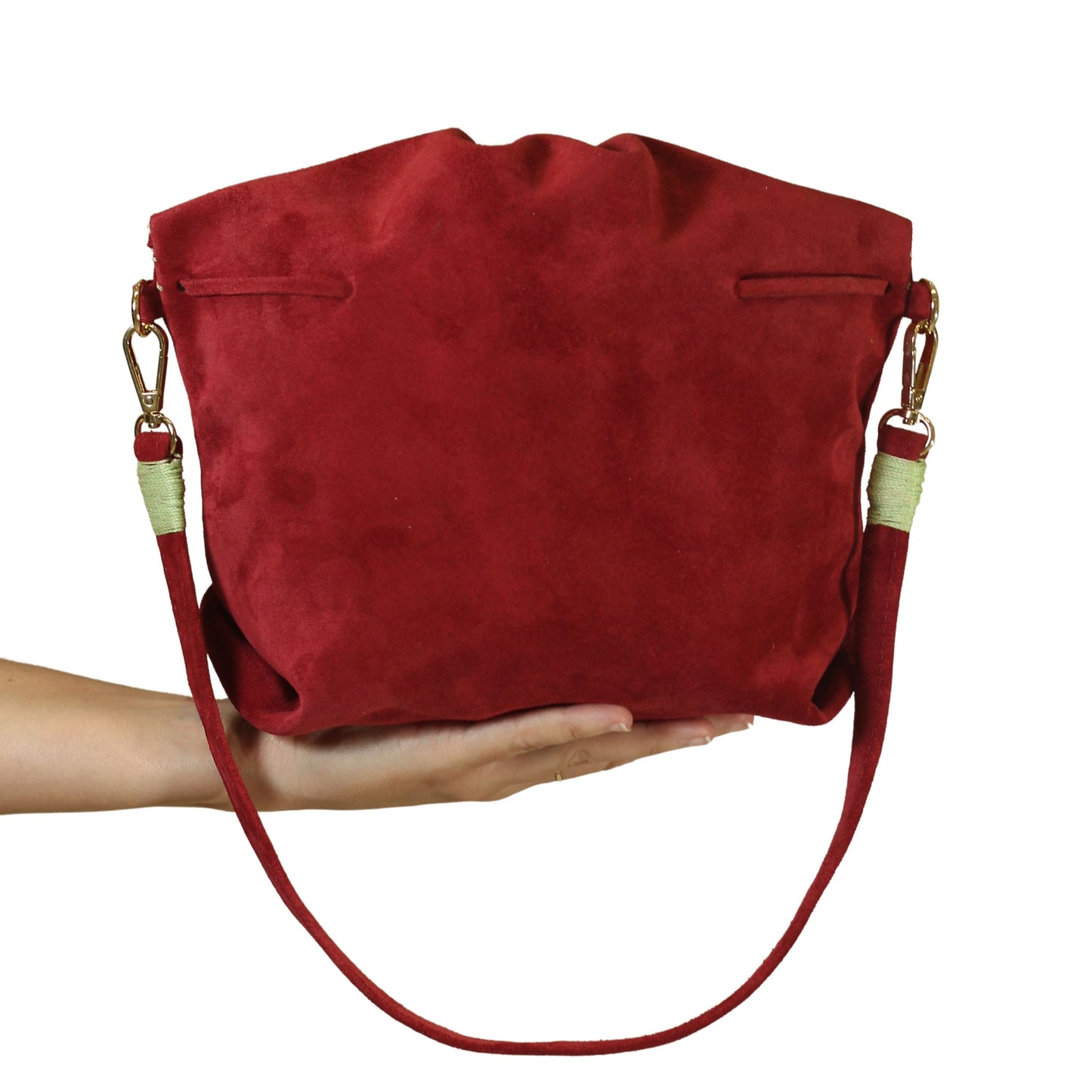 Butterfly Suede Leather Bag