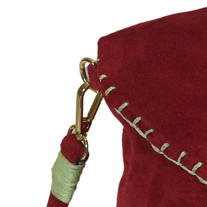 Butterfly Suede Leather Bag