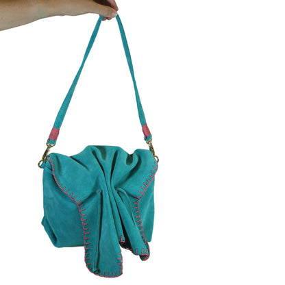 Butterfly Suede Leather Bag