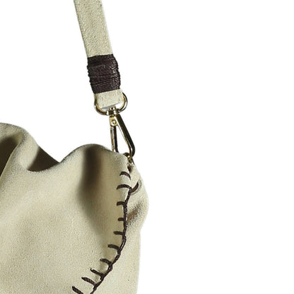Fringe Butterfly Suede Bag