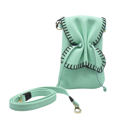 Cell Phone Butterfly Leather Bag