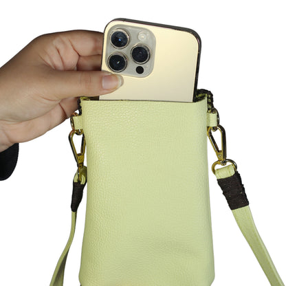 Cell Phone Butterfly Leather Bag