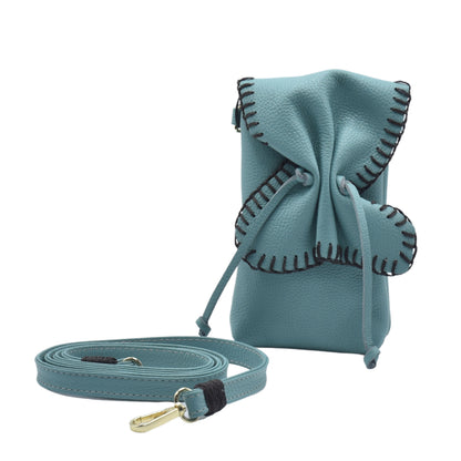 Cell Phone Butterfly Leather Bag