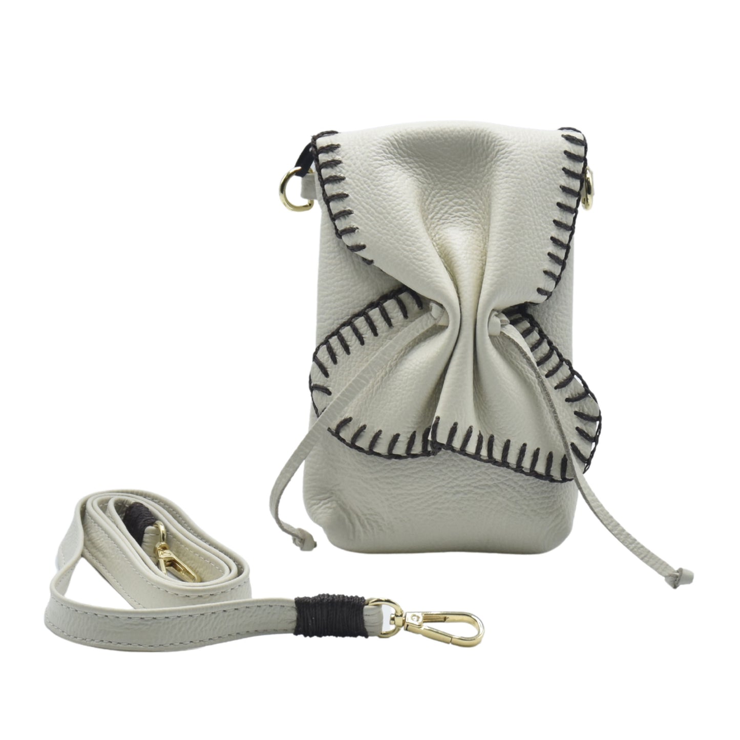 Cell Phone Butterfly Leather Bag