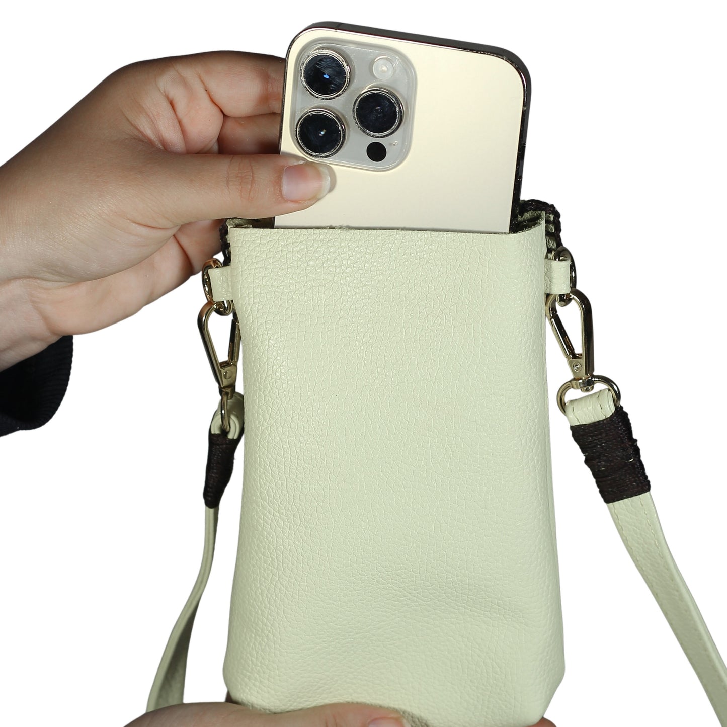 Cell Phone Butterfly Leather Bag