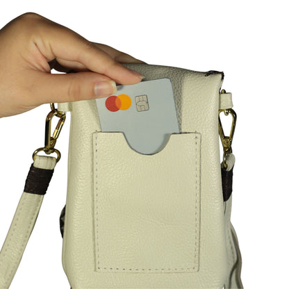 Cell Phone Butterfly Leather Bag