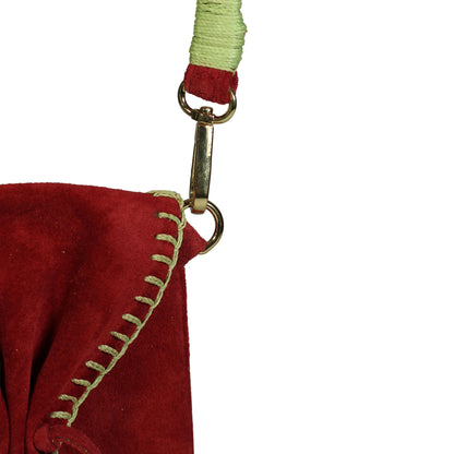 Cell Phone Butterfly Suede Bag