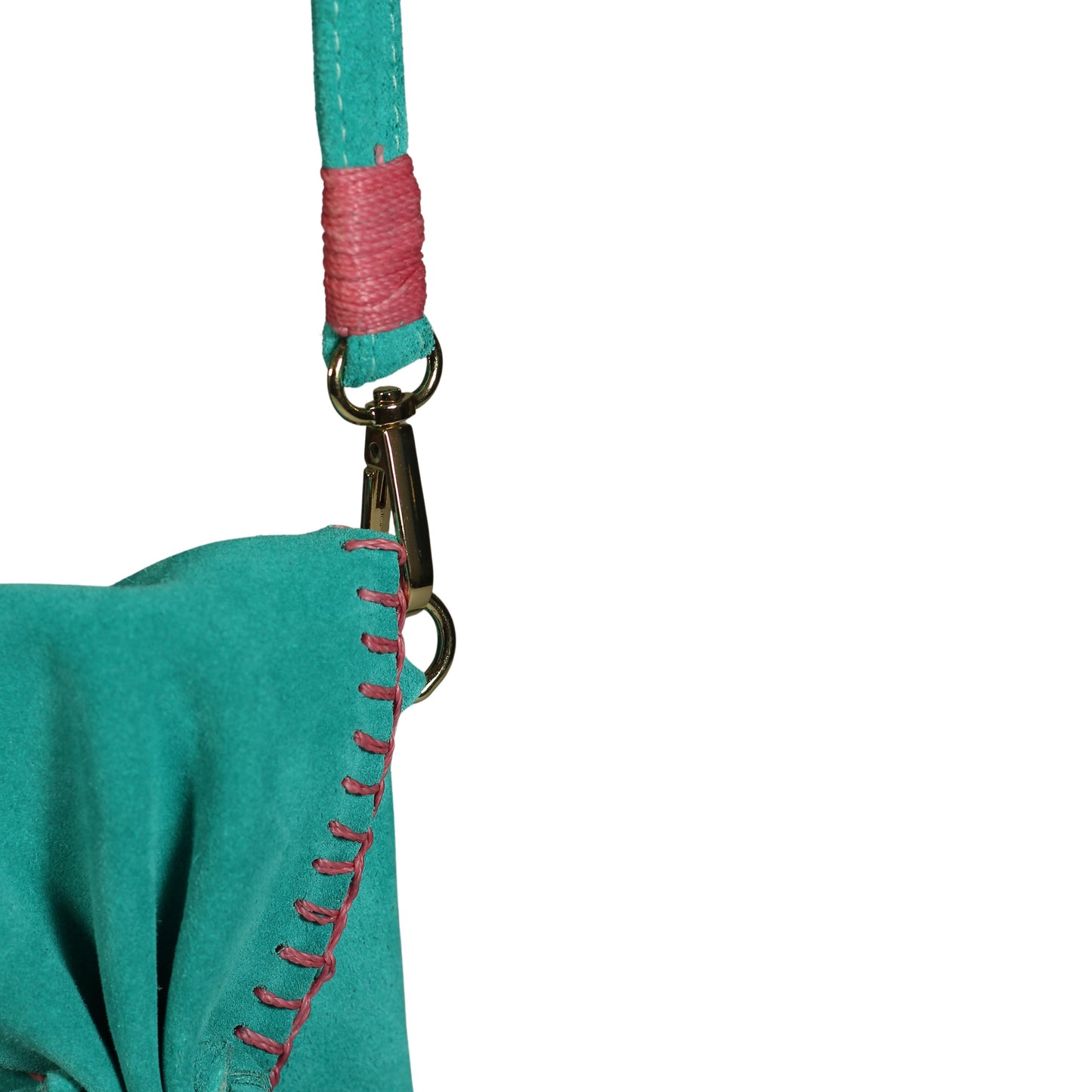 Cell Phone Butterfly Suede Bag