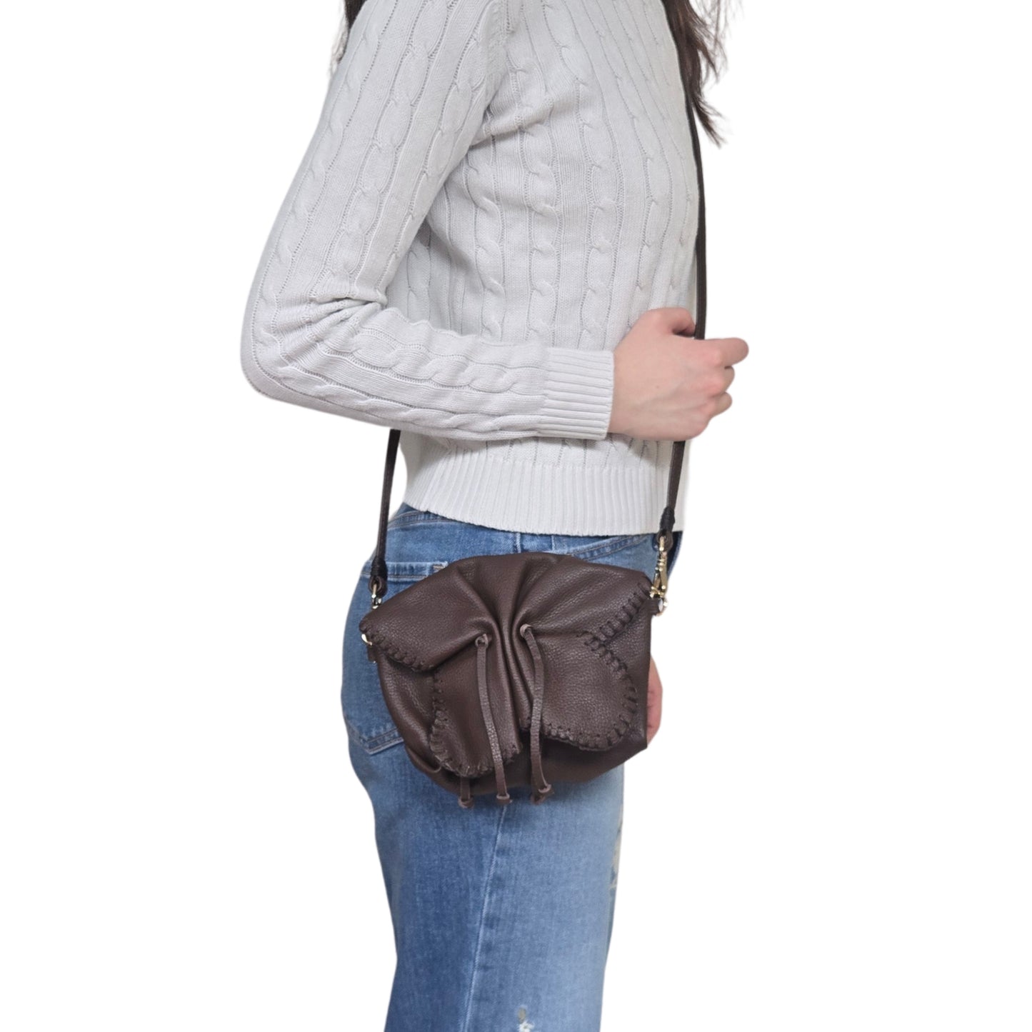 Mini Butterfly Leather Bag
