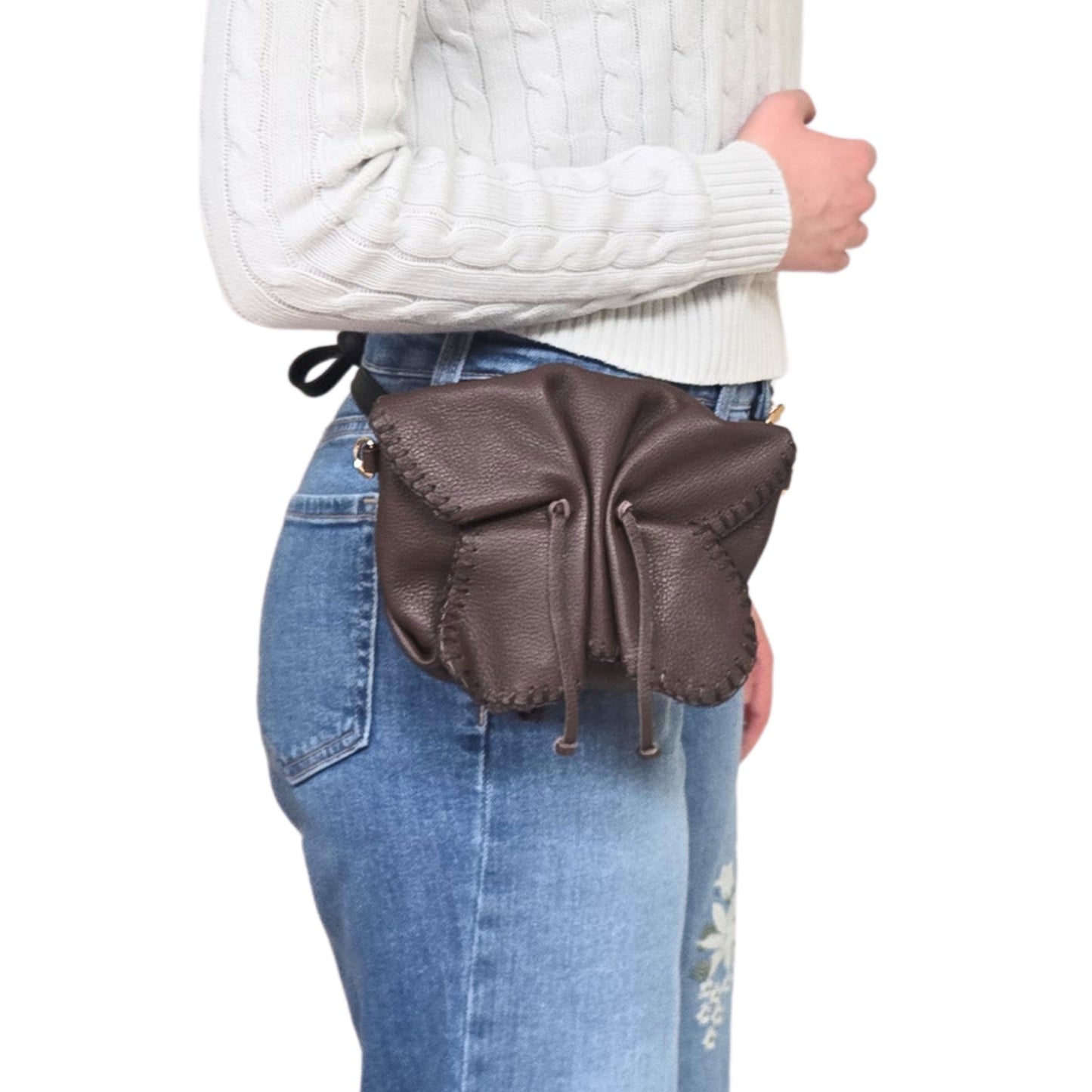 Mini Butterfly Leather Bag