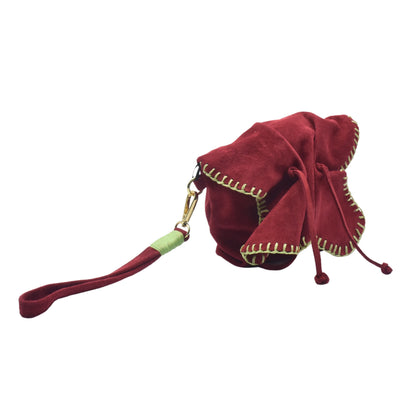 Mini Butterfly Suede Leather Bag