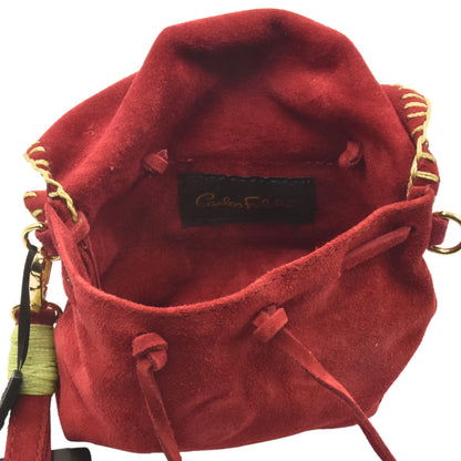 Mini Butterfly Suede Leather Bag