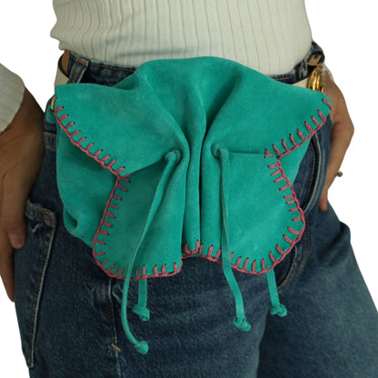 Mini Butterfly Suede Leather Bag