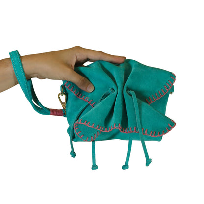 Mini Butterfly Suede Leather Bag