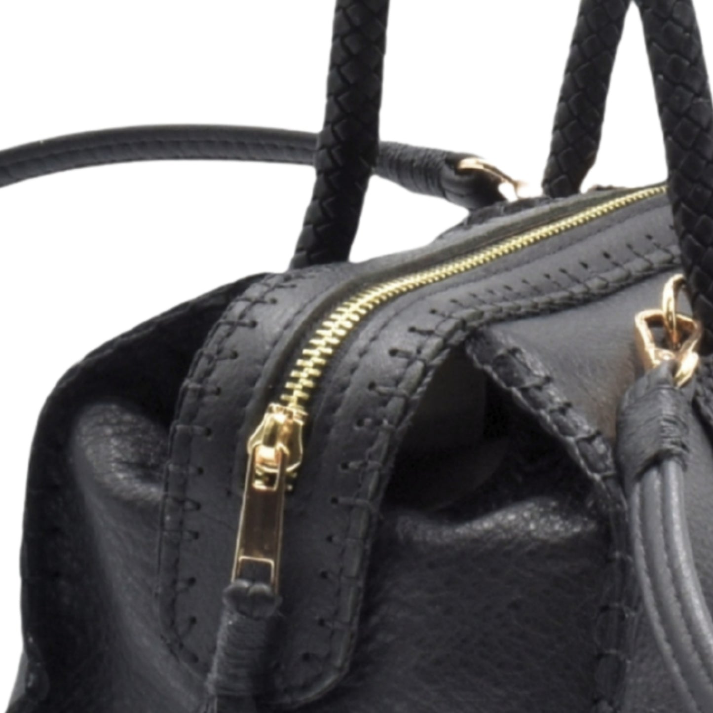 Mini Barrel Leather Bag