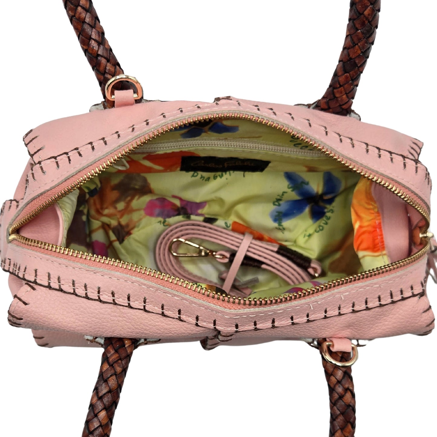 Mini Barrel Leather Bag