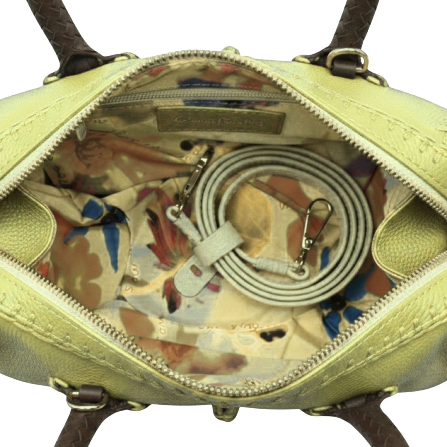 Mini Barrel Leather Bag