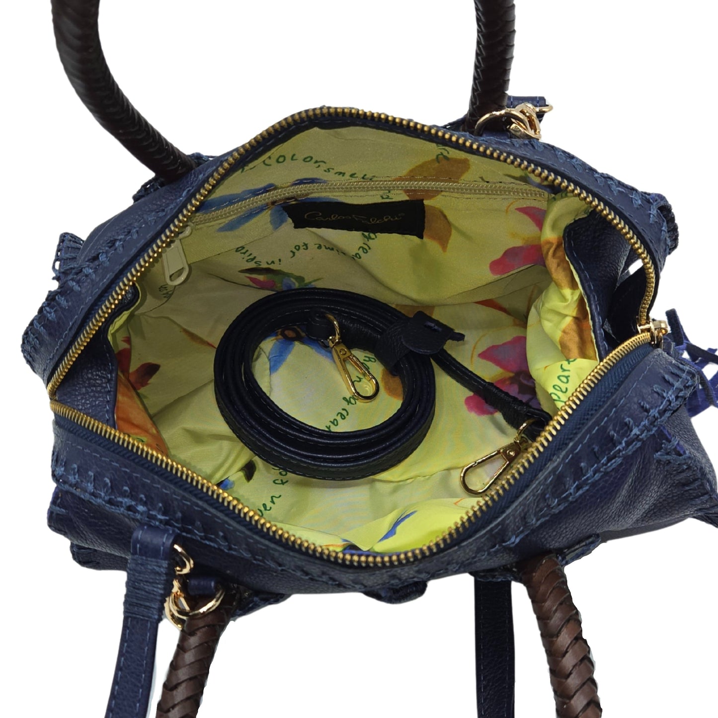 Mini Barrel Leather Bag
