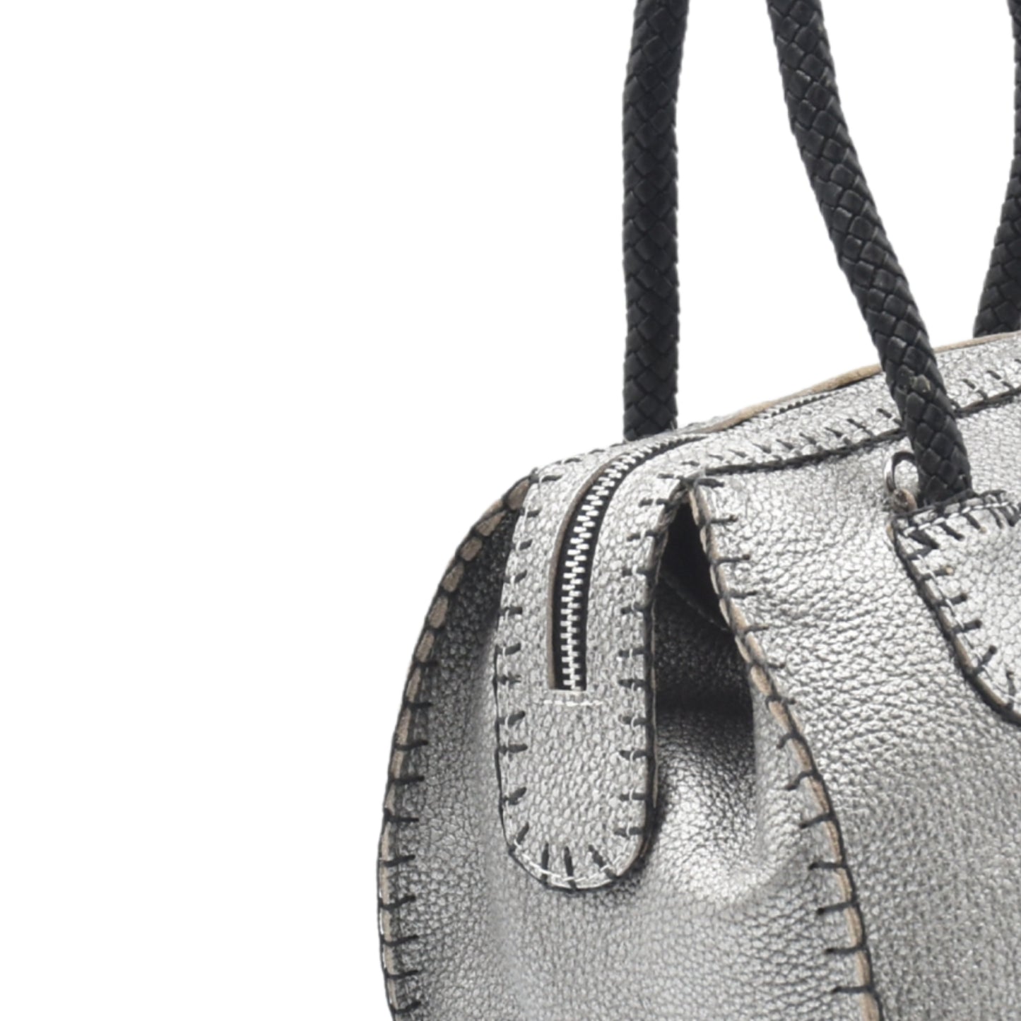 Mini Barrel Leather Bag