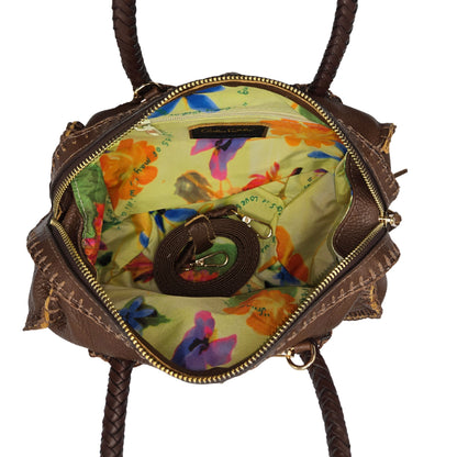 Mini Barrel Leather Bag