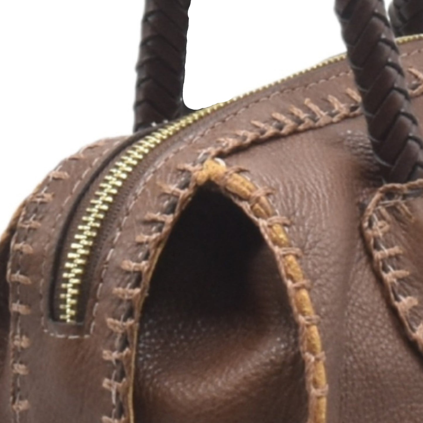 Mini Barrel Leather Bag