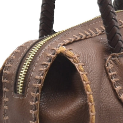 Mini Barrel Leather Bag