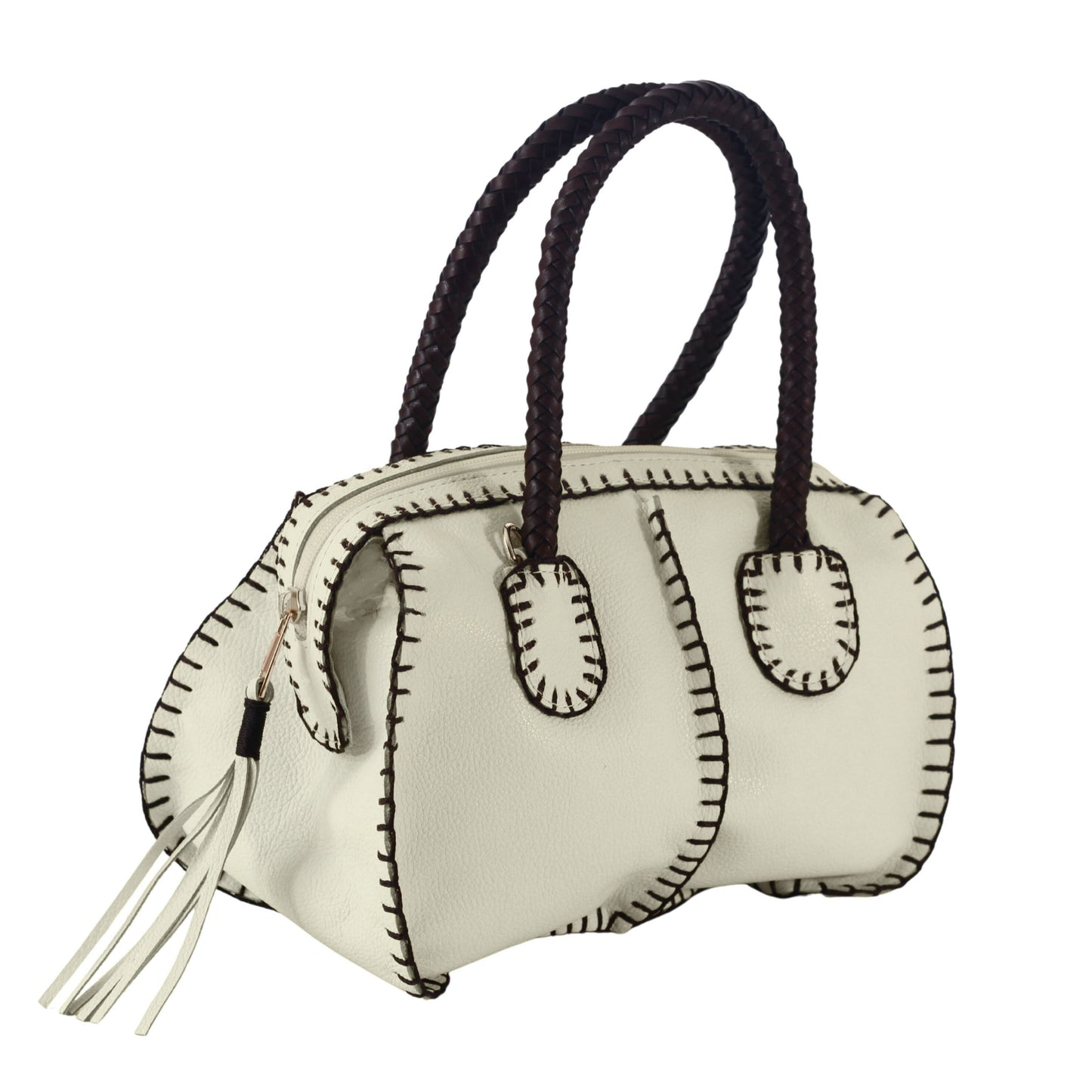 Mini Barrel Leather Bag