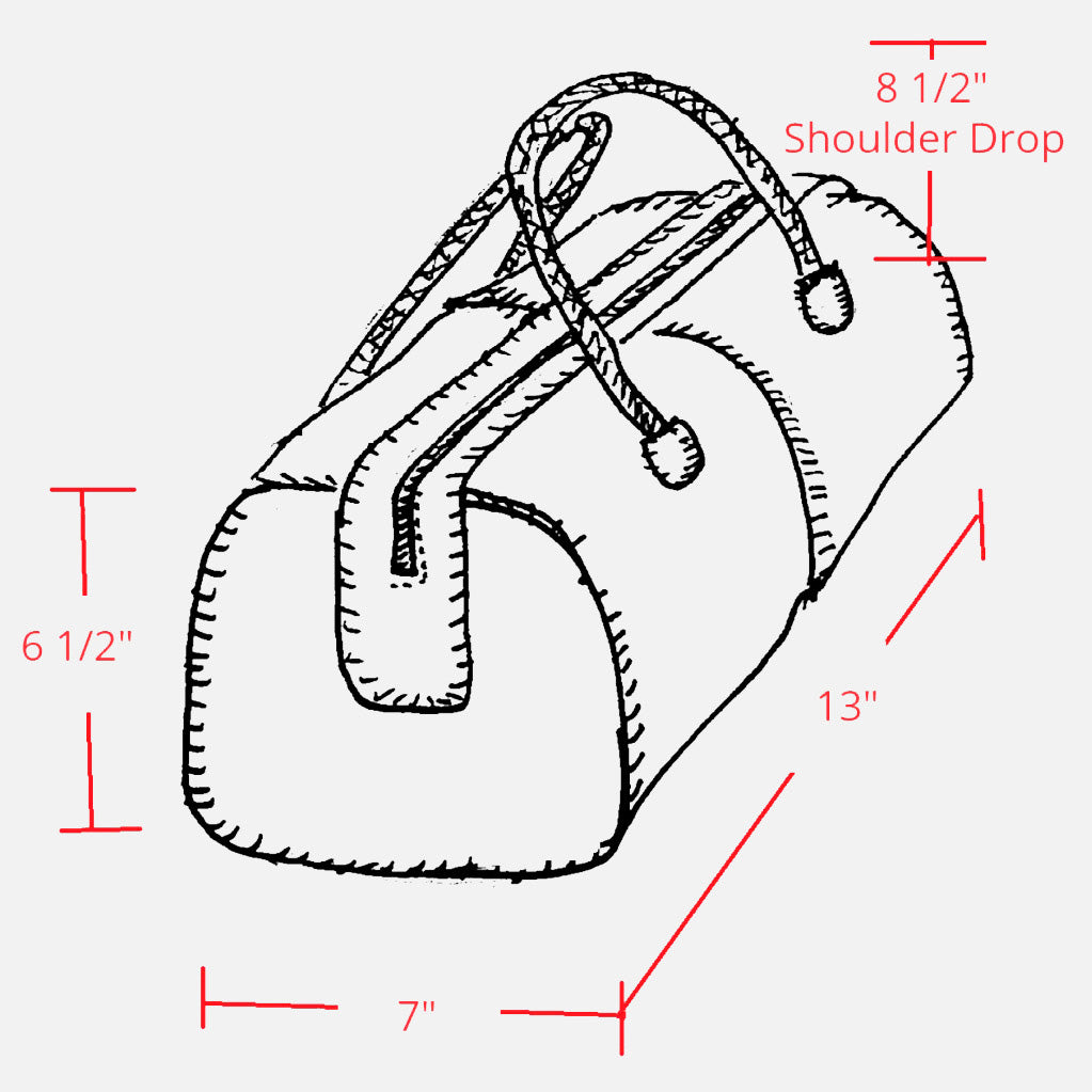 Classic Barrel Leather Bag