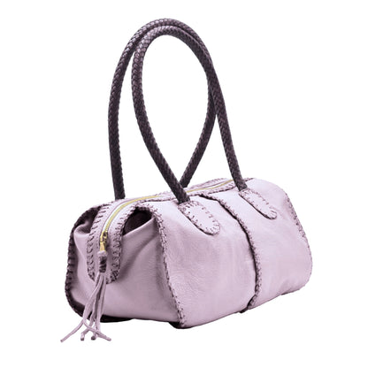 Classic Barrel Leather Bag