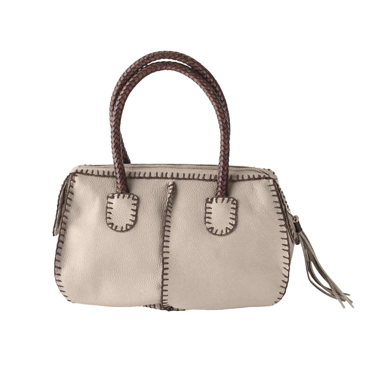 Classic Barrel Leather Bag