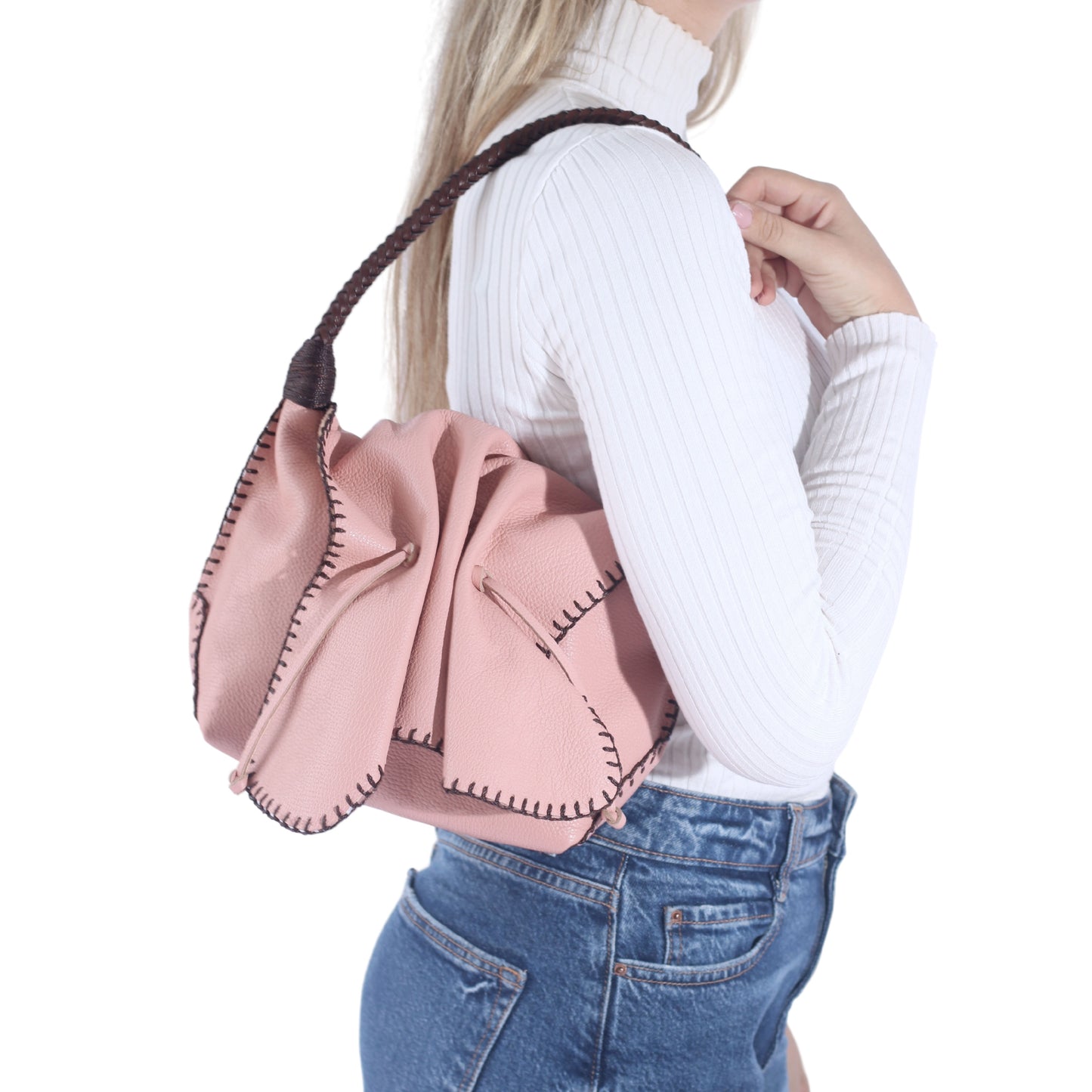 Shoulder Butterfly Leather Bag
