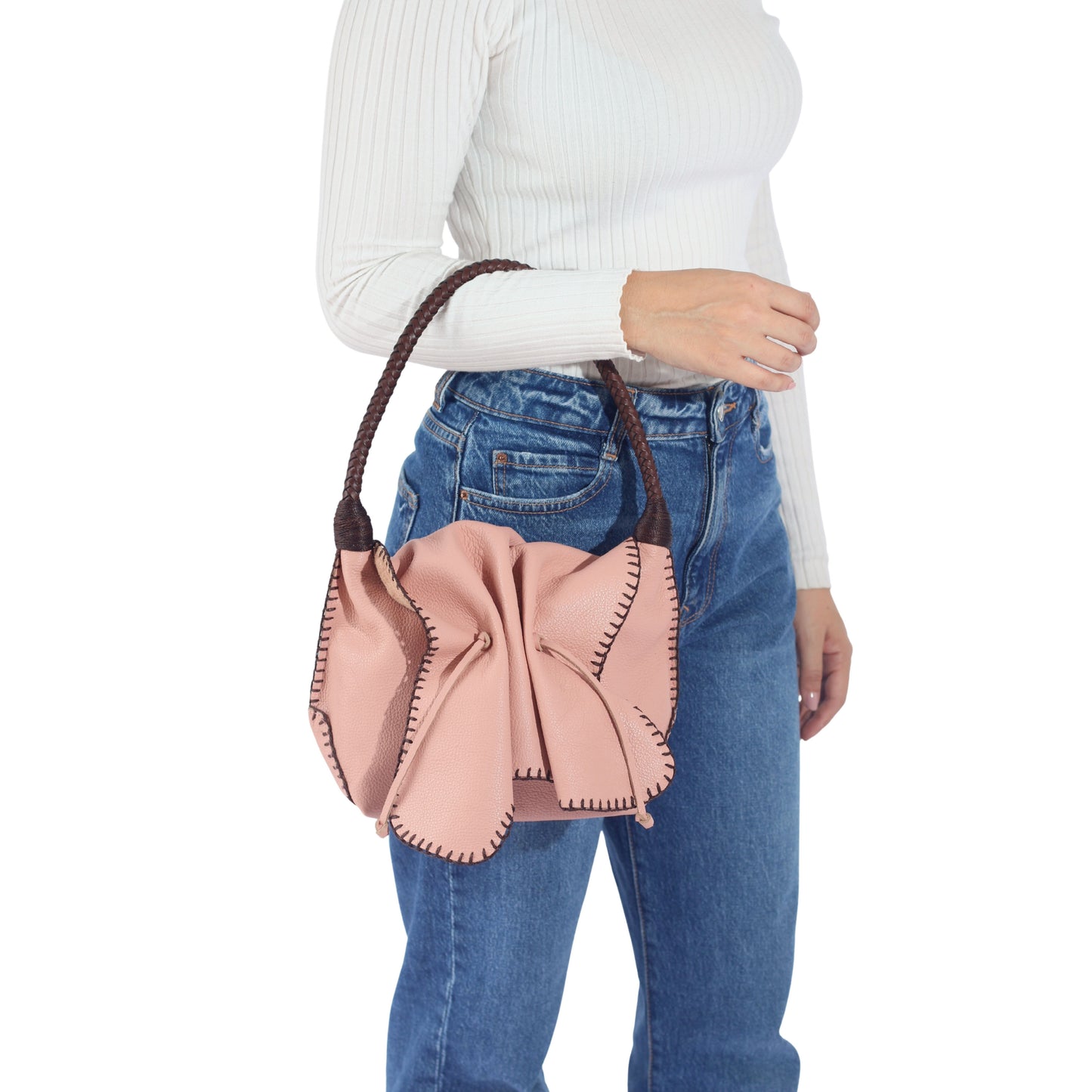 Shoulder Butterfly Leather Bag