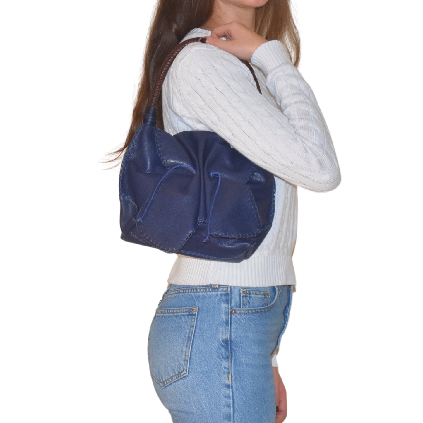 Shoulder Butterfly Leather Bag