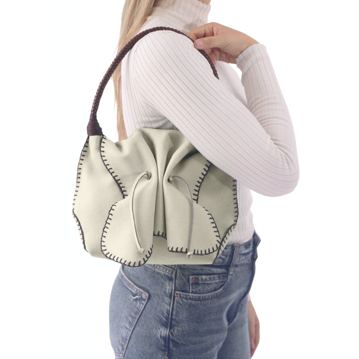 Shoulder Butterfly Leather Bag