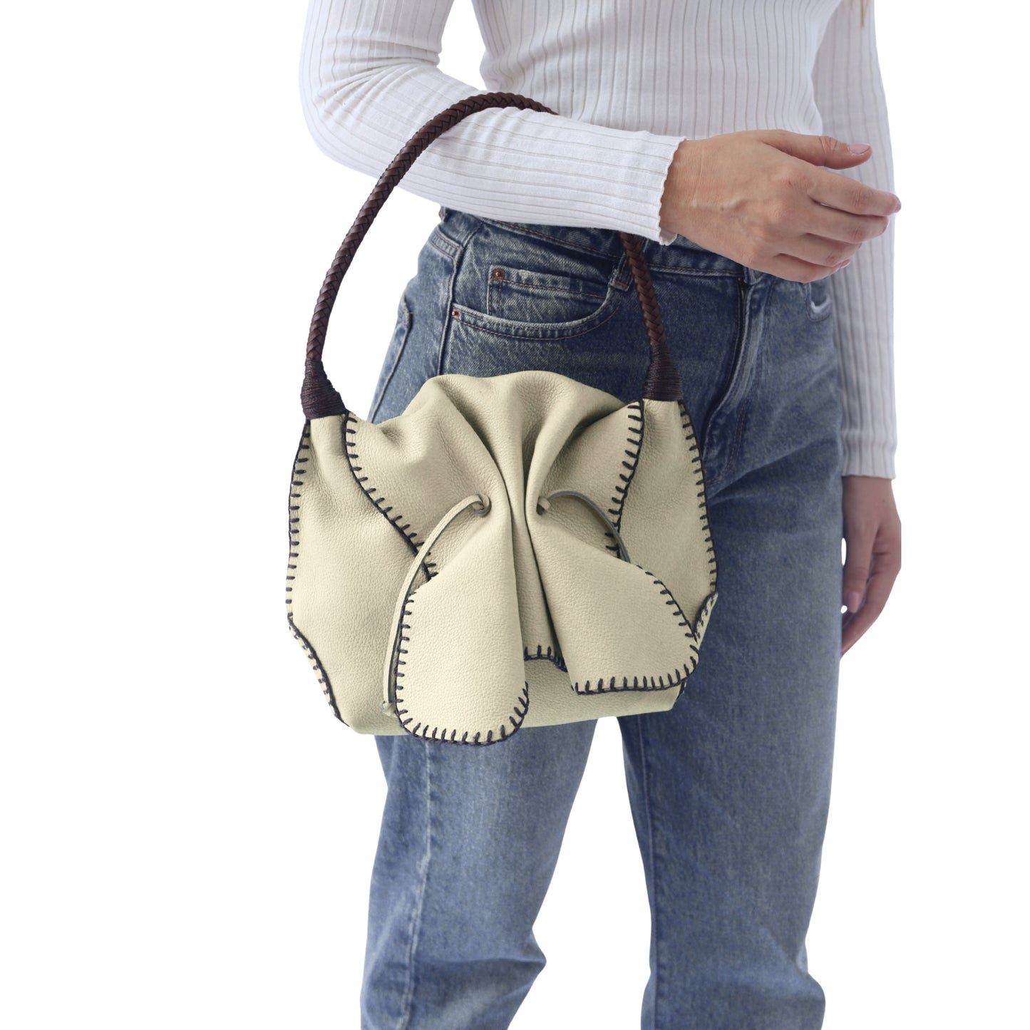 Shoulder Butterfly Leather Bag